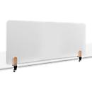 Legamaster Séparation de table pour tableau blanc Elements, acier émaillé, y compris 2 pinces de table, L 1600 x H 600 x P 11 mm